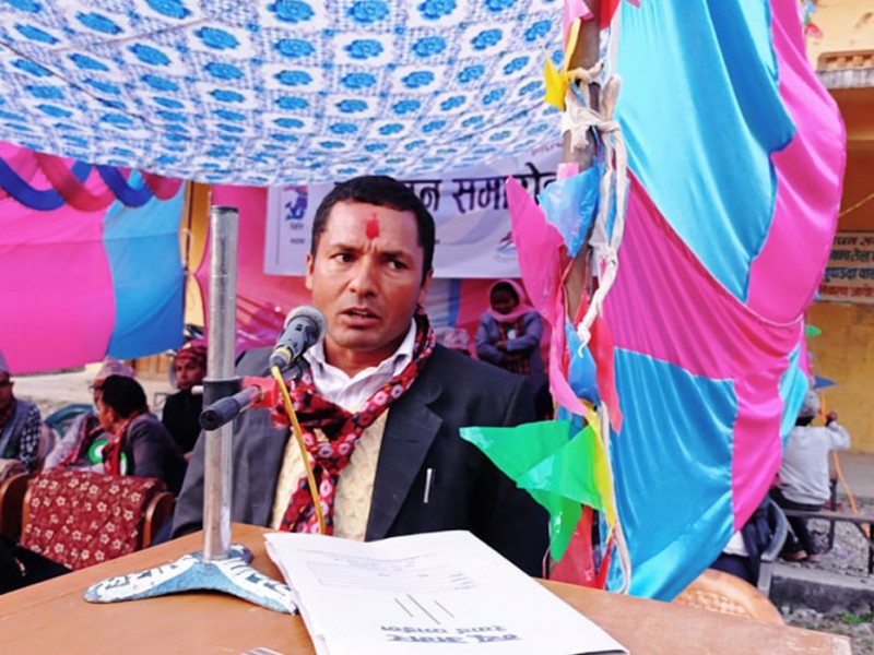 जिल्ला खेलकुद बिकास समिति रुकुम पूर्वको अध्यक्षमा पुनः थापा 